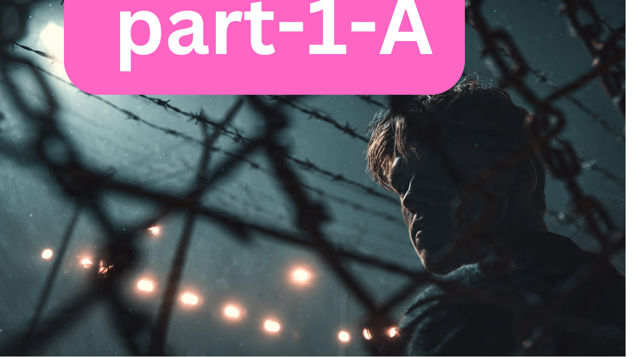 "cinematic scene, open notebook with film script, clapperboard, vintage camera, soft studio light, warm tones, film reel on table, title text in bold Hindi ‘फ़िल्म स्टोरी क्या होती है? – Part-1’, high quality, cinematic poster style"